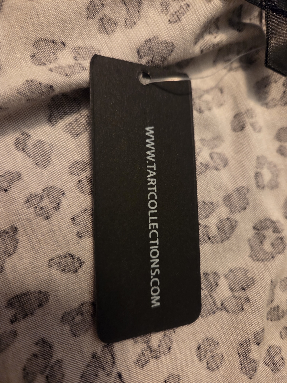 Leopard Print Gray & Black Cardigan NWT - Picture 10 of 12